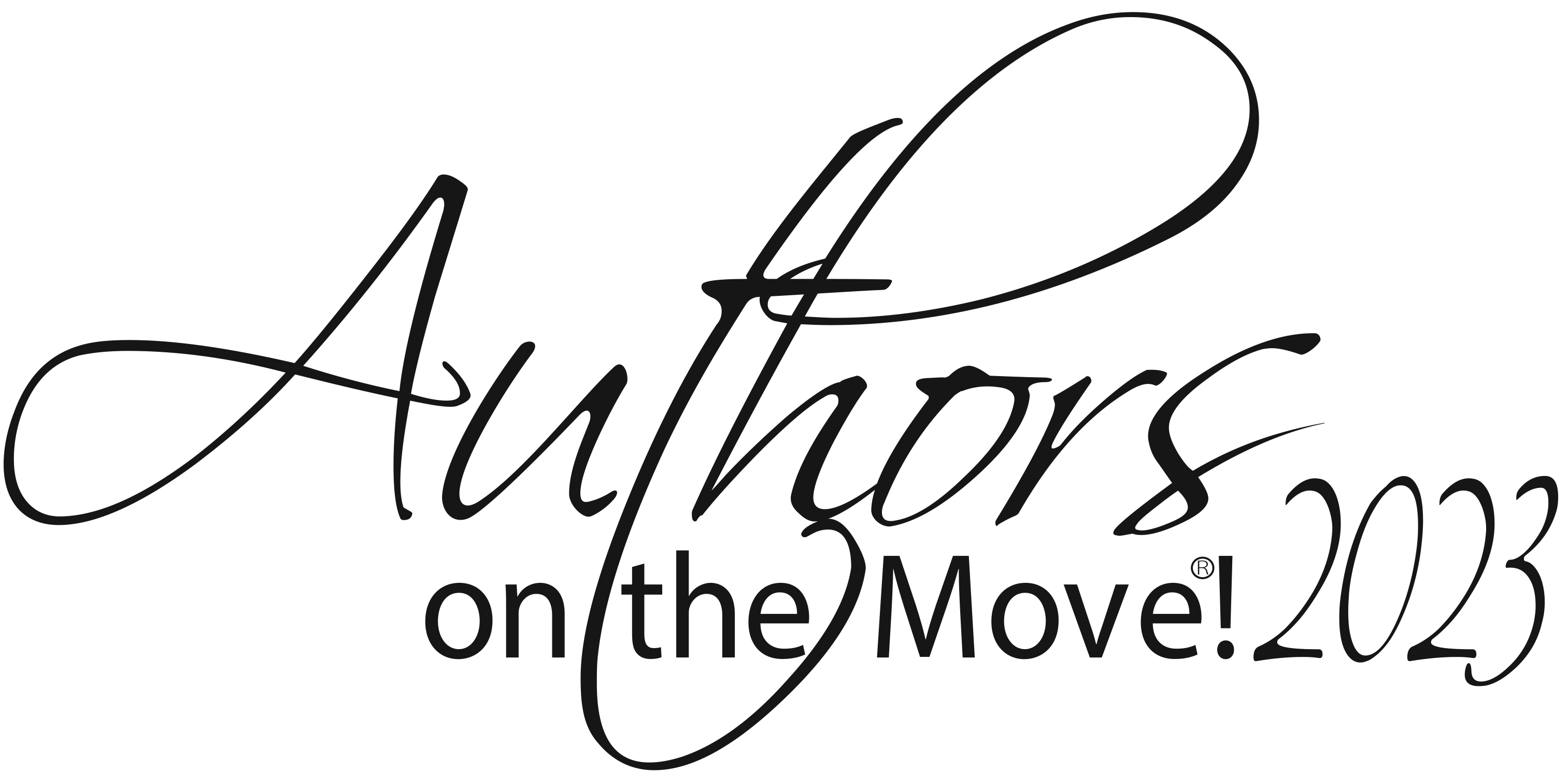 AOTM_23_black Authors on the Move! 2022 logo